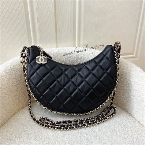 chanel hobo half moon bag|hobo handbags.